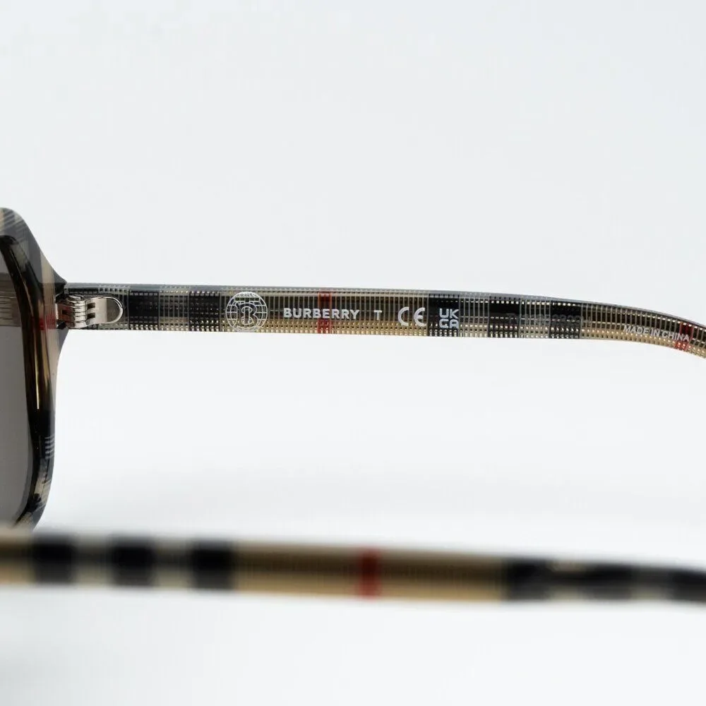 Burberry KIDS Sunglasses Vintage Brown Pilot JB4340 377873 NEW AUTHENTIC